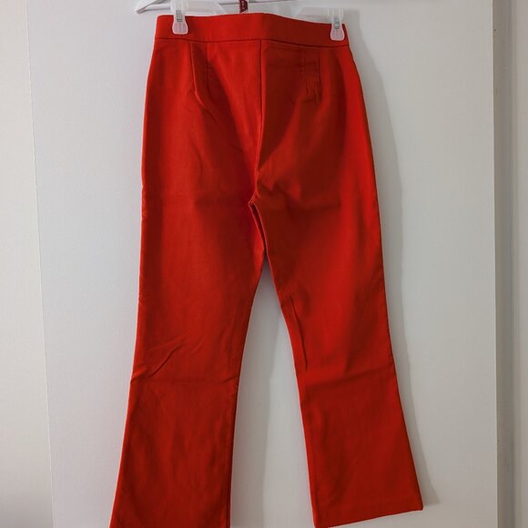 Zara Orange Pants Size 4 - Picture 2 of 2
